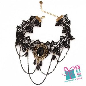 Choker estilo gotico