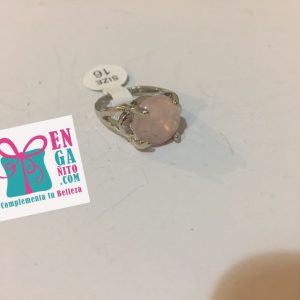 Anillo rosado medida 16