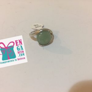 Anillo verde , medida 16