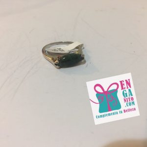 Anillo verde , medida 19